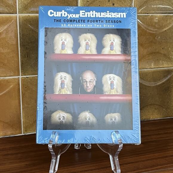 Curb Your Enthusiasm The Complete Fourth Season 2x DVD 2005 HBO Sealed - Picture 1 of 4
